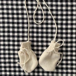Disana Baby Merino Wool Mittens in Natural